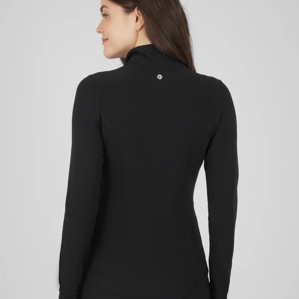 Interlink Ribbed Princess Seam Performance Jacket - image 3